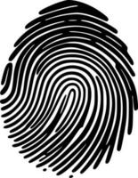 Fingerprint - High Quality Vector Logo - Vector illustration ideal for T-shirt graphic