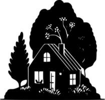 Cottage - High Quality Vector Logo - Vector illustration ideal for T-shirt graphic