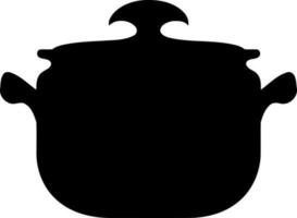 kitchen object cooking pot vector