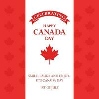 Canada day illustration vector