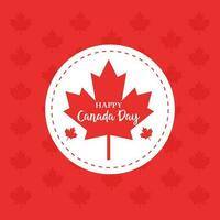 Canada day illustration vector