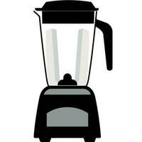 kitchen appliance blender black and white silhouette vector