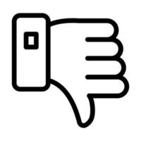 Dislike Icon Design vector