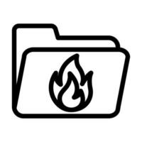 Fire Icon Design vector