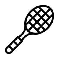 Tennis Racket Icon Design vector