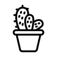 diseño de icono de cactus vector