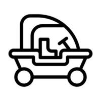 Dune Buggy Icon Design vector