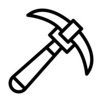 Pickaxe Icon Design vector