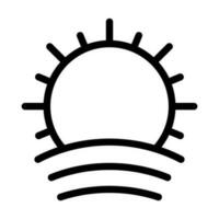 Sun Icon Design vector