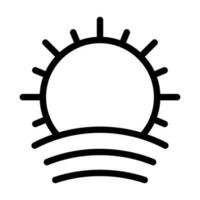 Sun Icon Design vector