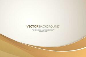 Modern wavy business style background vector