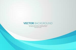 Modern wavy business style background vector