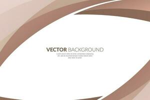 Modern wavy business style background vector