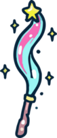 magi wand png grafisk ClipArt design