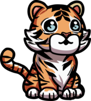 tijger PNG grafisch clip art ontwerp