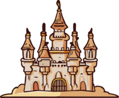 Château png graphique clipart conception