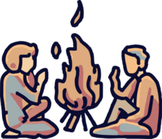 Lagerfeuer Camping png Grafik Clip Art Design