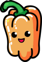 bell pepper png graphic clipart design