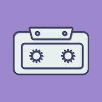 Cassette Vector Icon