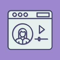 Video Tutorial Vector Icon