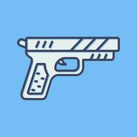 Pistol Vector Icon