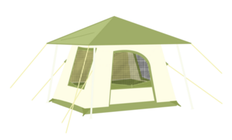 Tent for camping png