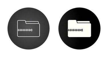 Zip File Vector Icon