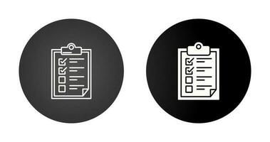 Checklist Vector Icon