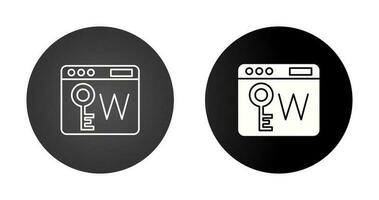 Keyworld Vector Icon