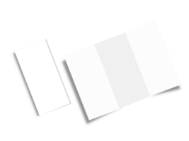 blanco 3-voudig brochure sjabloon, brochure of folder ontwerp voor publiceren. png