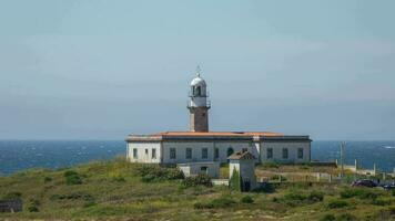 strand galicia Spanien kust hav Semester fyr video