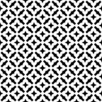 Black and white seamless pattern texture. Greyscale ornamental graphic design. vector