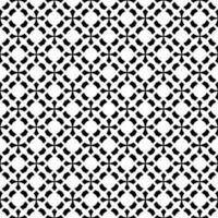 Black and white seamless pattern texture. Greyscale ornamental graphic design. vector