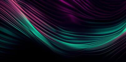 Colorful neon line background. Illustration photo