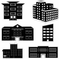 Real estate design over white background, vector illustration, logo, icon