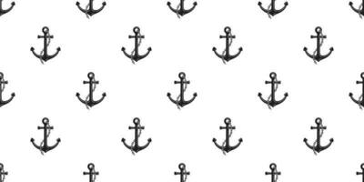 Anchor Seamless Pattern helm vector chain Nautical maritime isolated sea ocean boat background wallpaper repeat