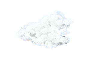 forma blanco nube png