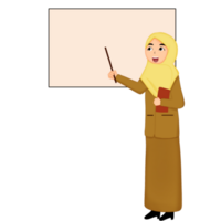 Woman teacher illustration png