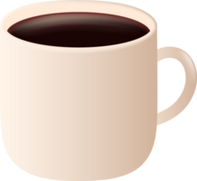 3d blanco tazas de café .té, café, agua, cacao, jarra png