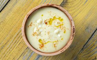 Veloute Dubarry soup photo