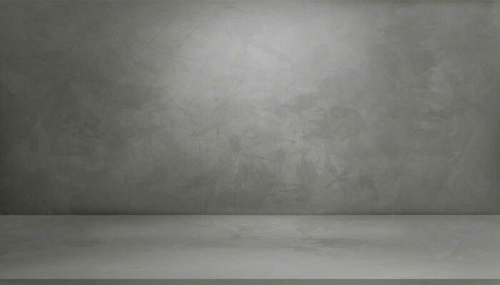 Grey cement wall texture background with light and shadow,3D Empty Studio Interior background,Vector Backdrop Gray Cement texture wall with light on Concrete floor,Display for Product Presentation
