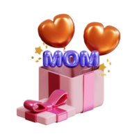 Mothers Day 3D Icon png