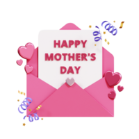 Mothers Day 3D Icon png