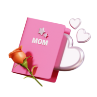 Mothers Day 3D Icon png