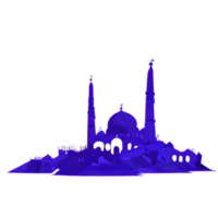 moschea islamico illustrazione png