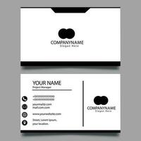 free business card design. free business card design templates,mockup, illustration, identity card vector