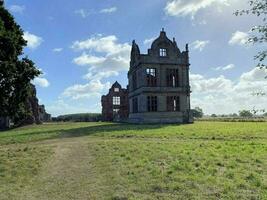 Shropshire in the UK in August 2022. A view of Moreton Corbett Castke photo