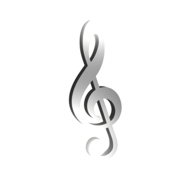 White Music Notes PNGs for Free Download
