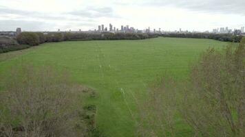 Football Pitches at Hackney Marshes in London video