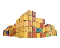 Container Stapel im png